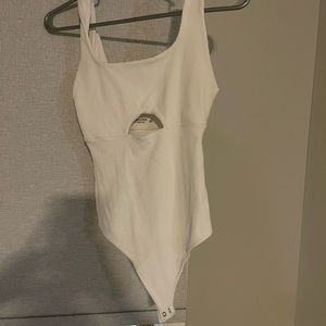Abercrombie & Fitch white bodysuit